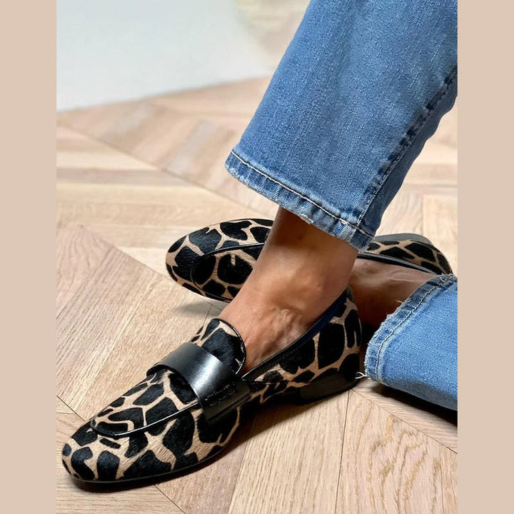 SOFIA | MOCASSINI ANIMALIER