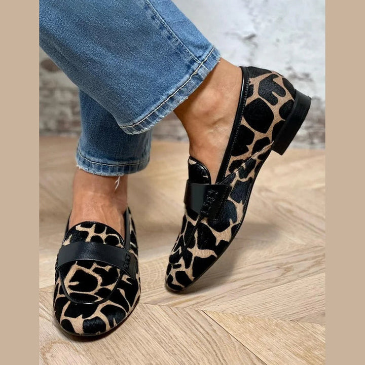 SOFIA | MOCASSINI ANIMALIER