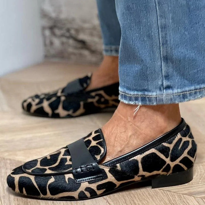 SOFIA | MOCASSINI ANIMALIER