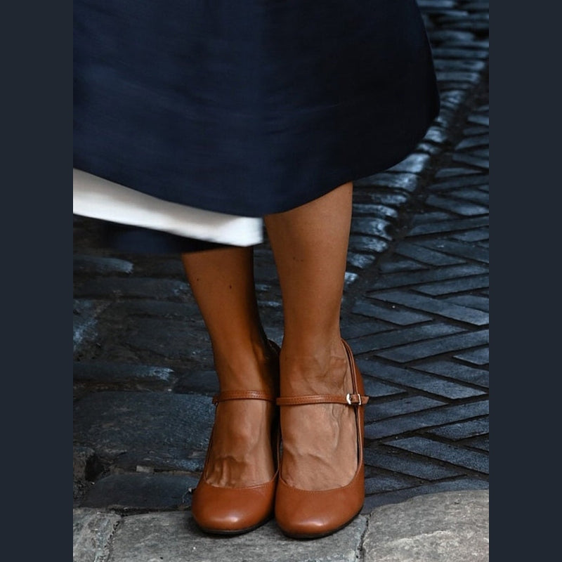 Caella™ | Eleganti sandali con cinturini e tacco compatto, perfetti per ogni occasione