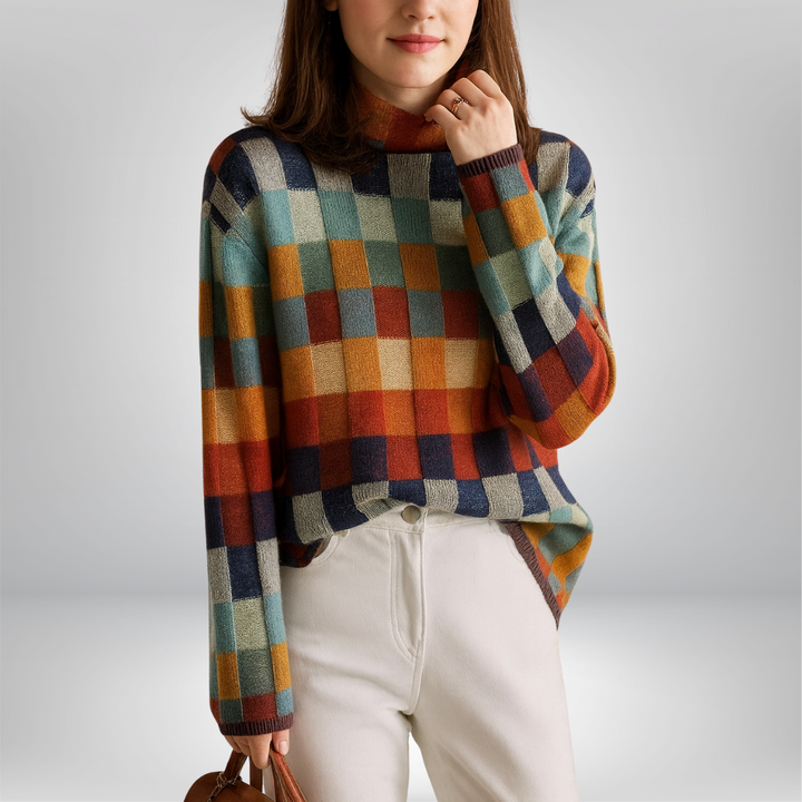 AMORE | Maglione Collo Alto Elegante