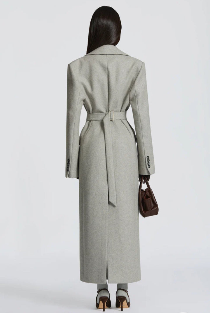 Cappotto ANGELICA lungo grigio