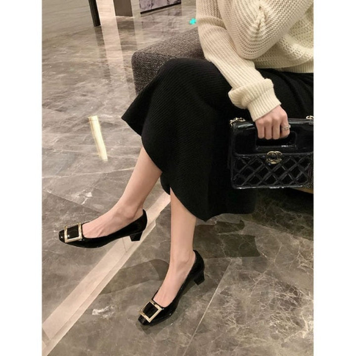 Teona™ | Eleganti sandali con punta quadrata e tacco medio per uno stile raffinato