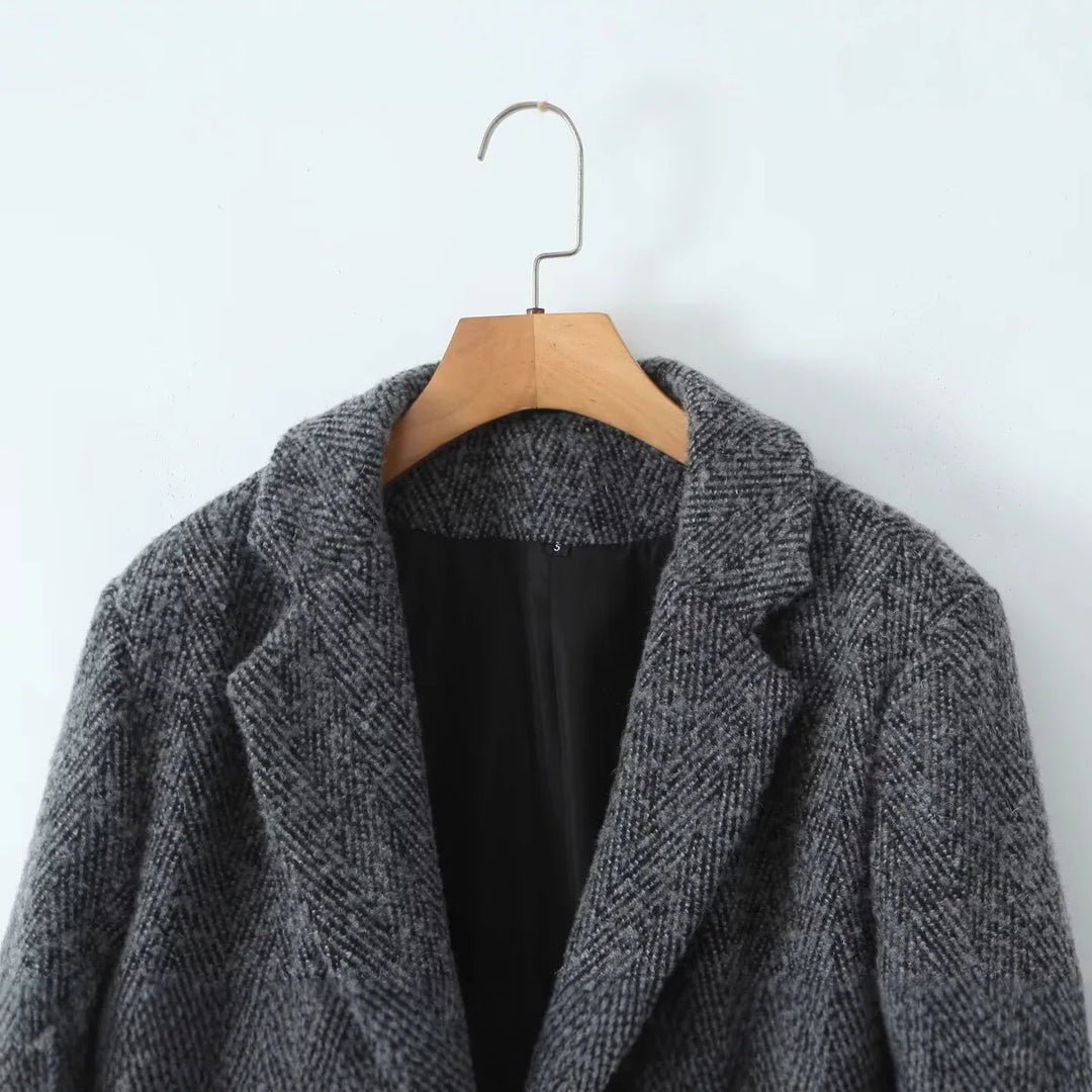 Madisynrae | Cappotto Classico in Misto Lana