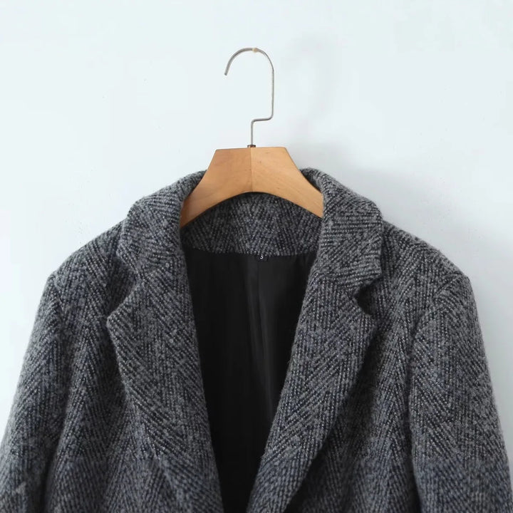 Madisynrae | Cappotto Classico in Misto Lana