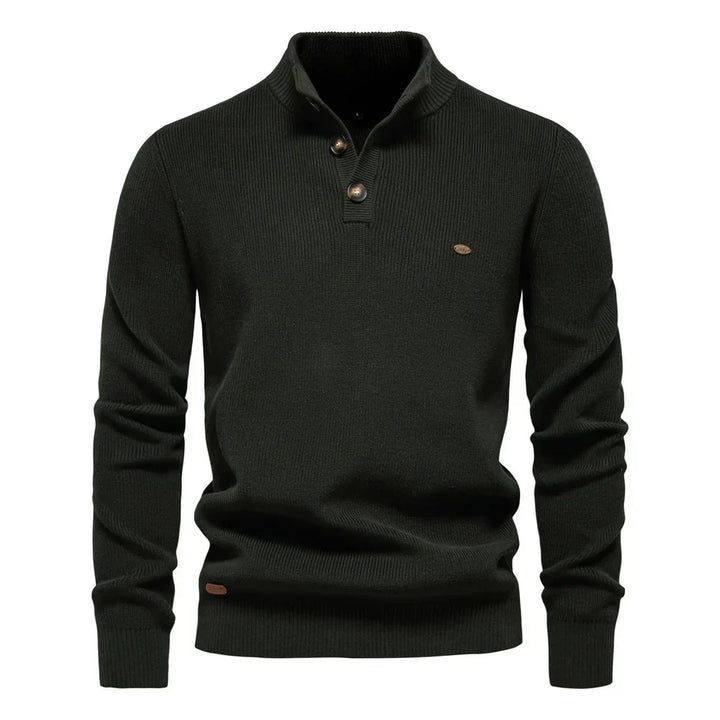 Konrad | Pullover da uomo elegante con design a bottoni
