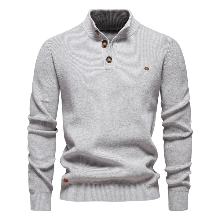 Konrad | Pullover da uomo elegante con design a bottoni