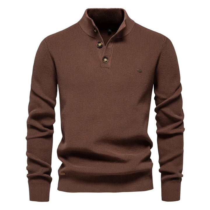 Konrad | Pullover da uomo elegante con design a bottoni