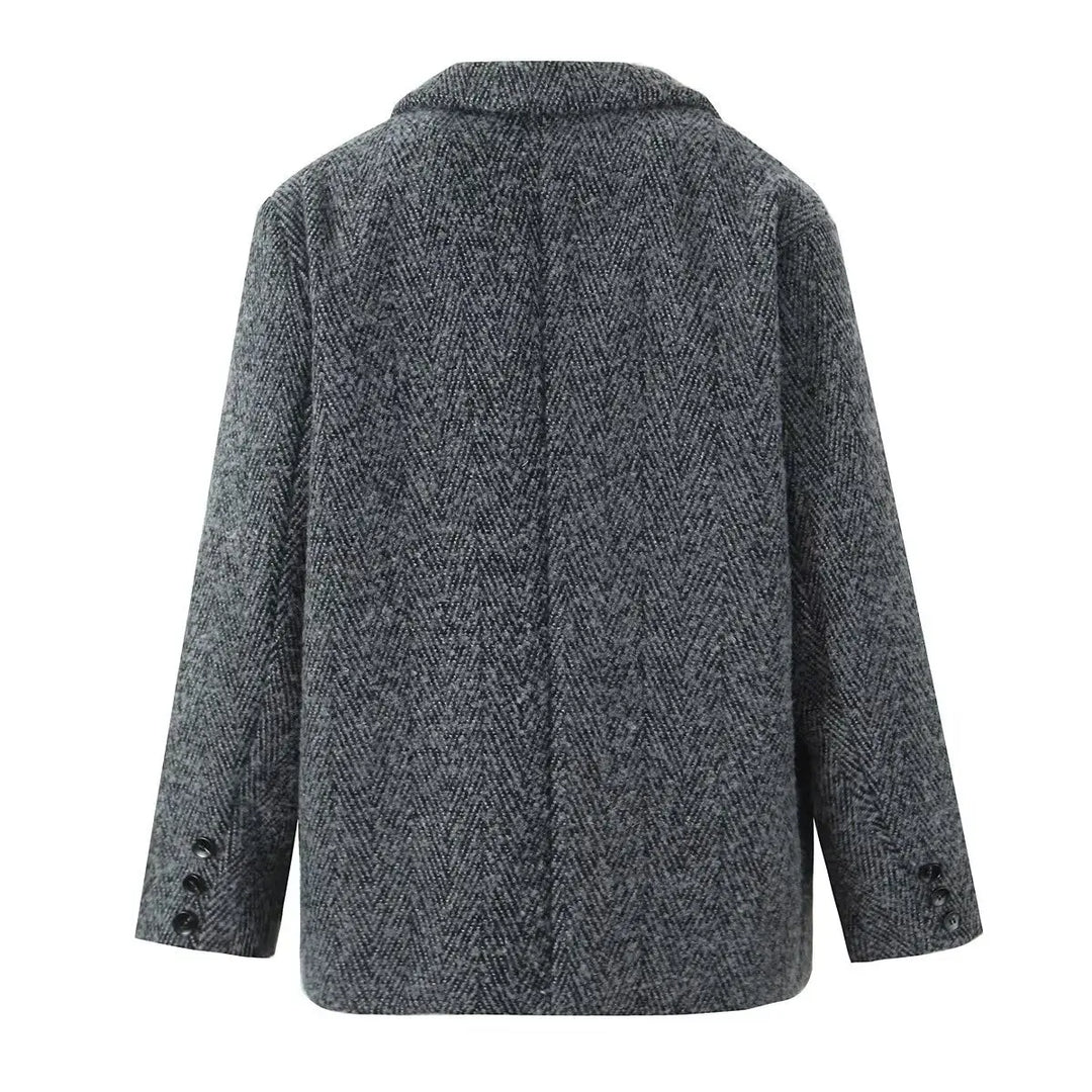 Madisynrae | Cappotto Classico in Misto Lana