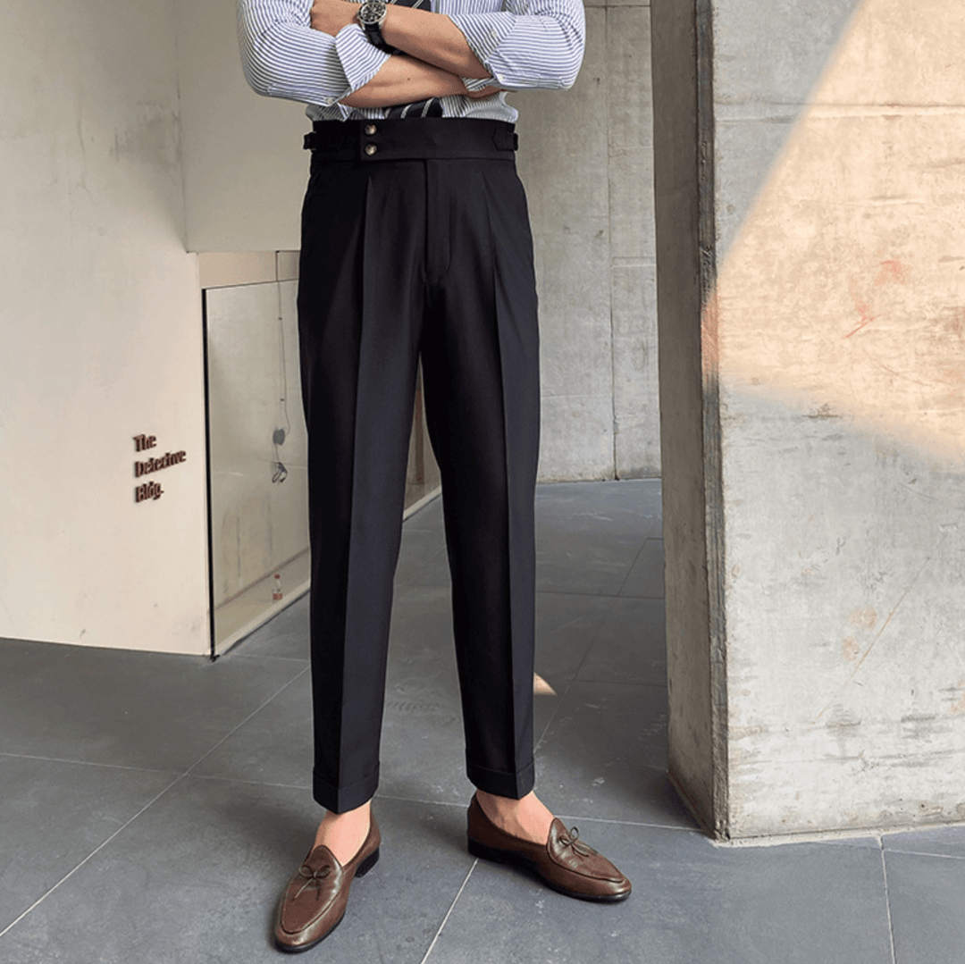 Edward | Pantaloni eleganti a vita alta