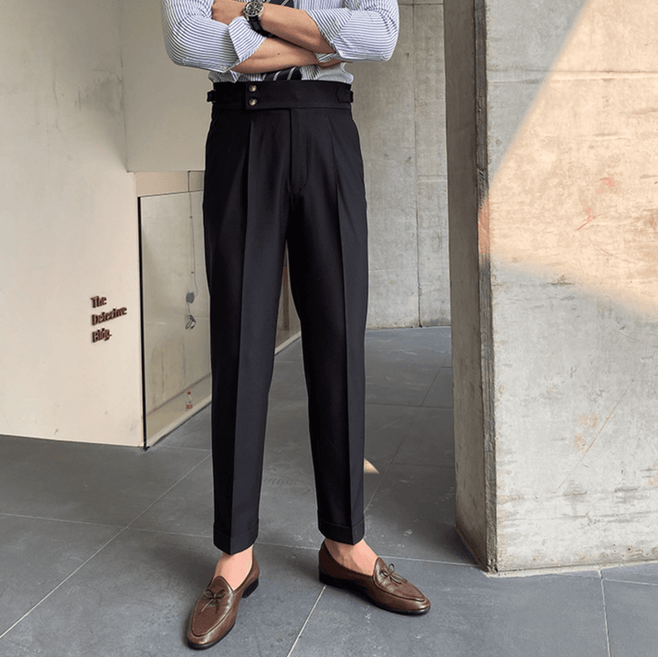 Edward | Pantaloni eleganti a vita alta