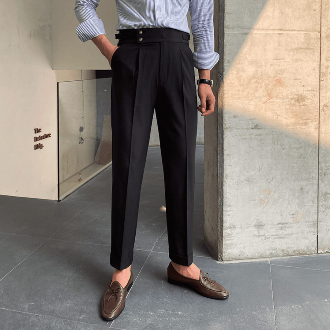 Edward | Pantaloni eleganti a vita alta