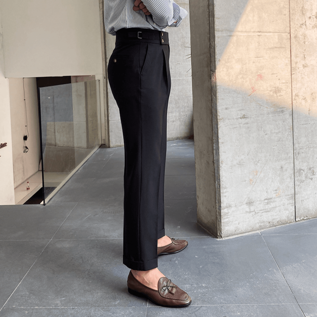 Edward | Pantaloni eleganti a vita alta