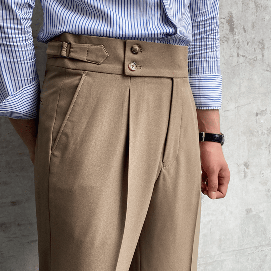 Edward | Pantaloni eleganti a vita alta