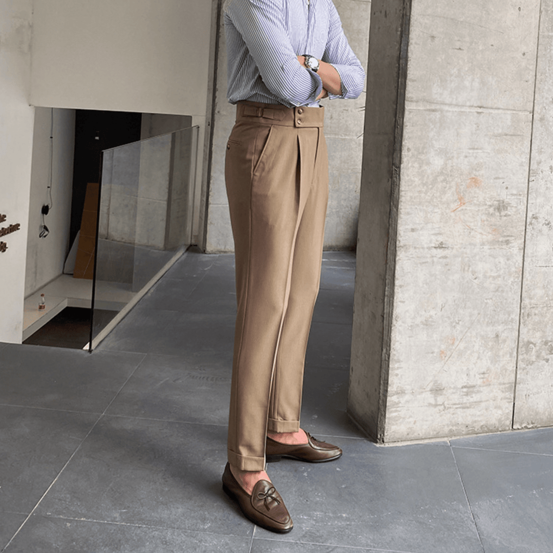 Edward | Pantaloni eleganti a vita alta
