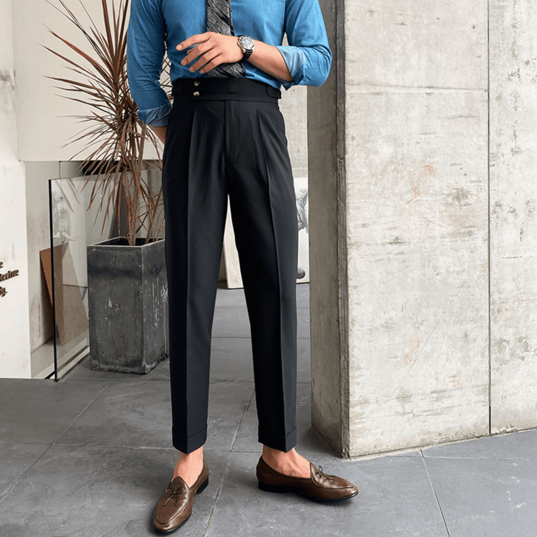 Edward | Pantaloni eleganti a vita alta