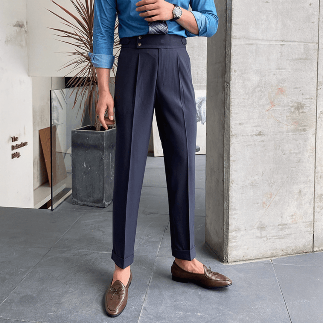 Edward | Pantaloni eleganti a vita alta
