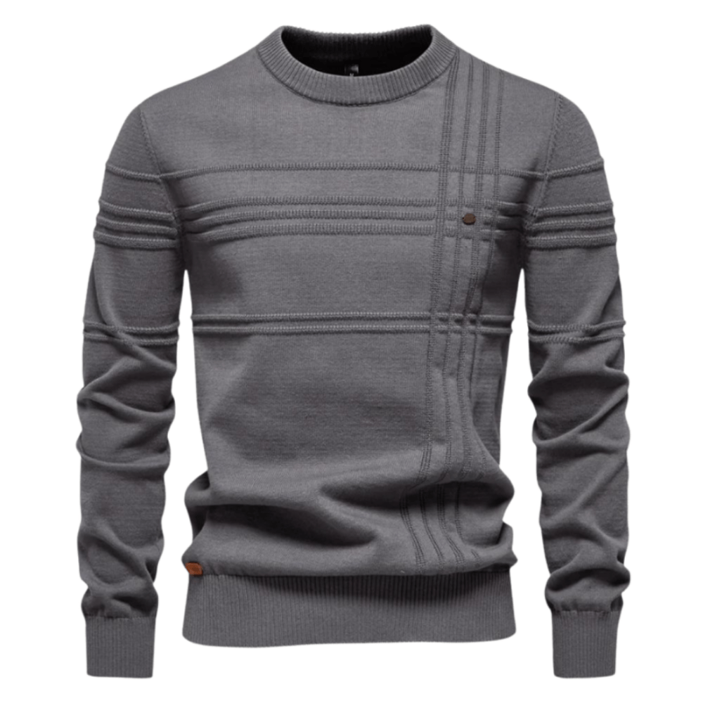 Burkhard | Pullover elegante da uomo con design a quadri