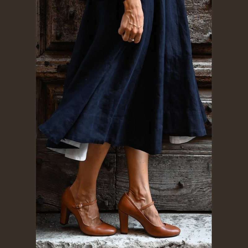 Caella™ | Eleganti sandali con cinturini e tacco compatto, perfetti per ogni occasione