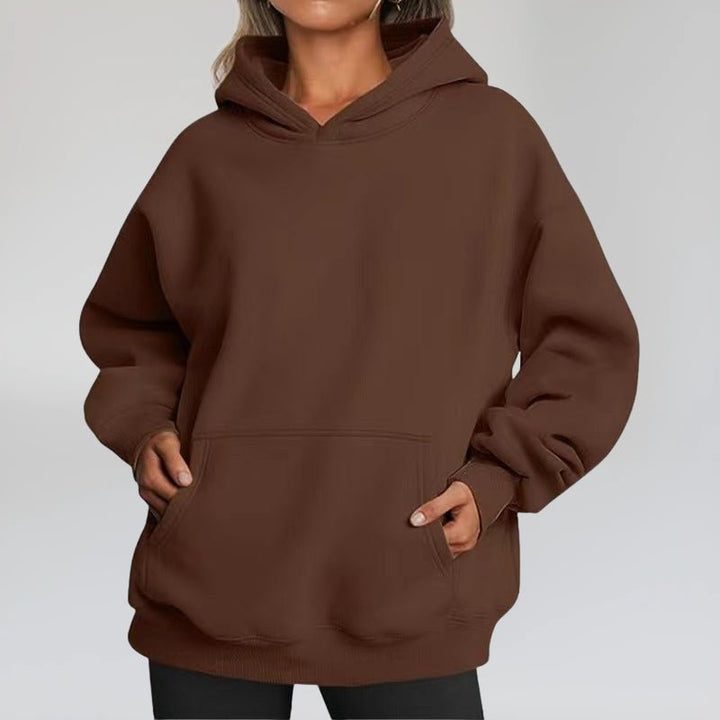 Felpa con cappuccio oversize