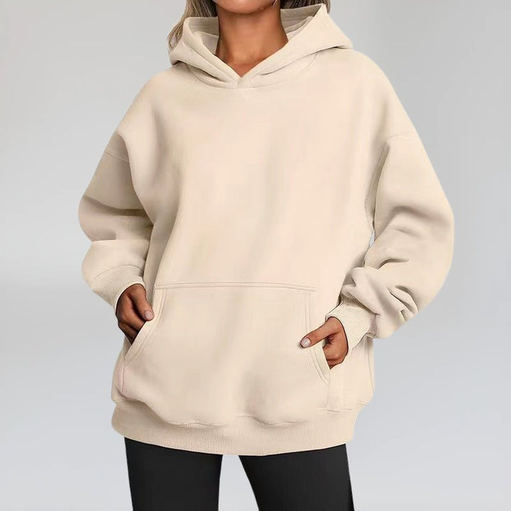 Felpa con cappuccio oversize