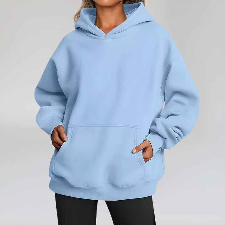 Felpa con cappuccio oversize