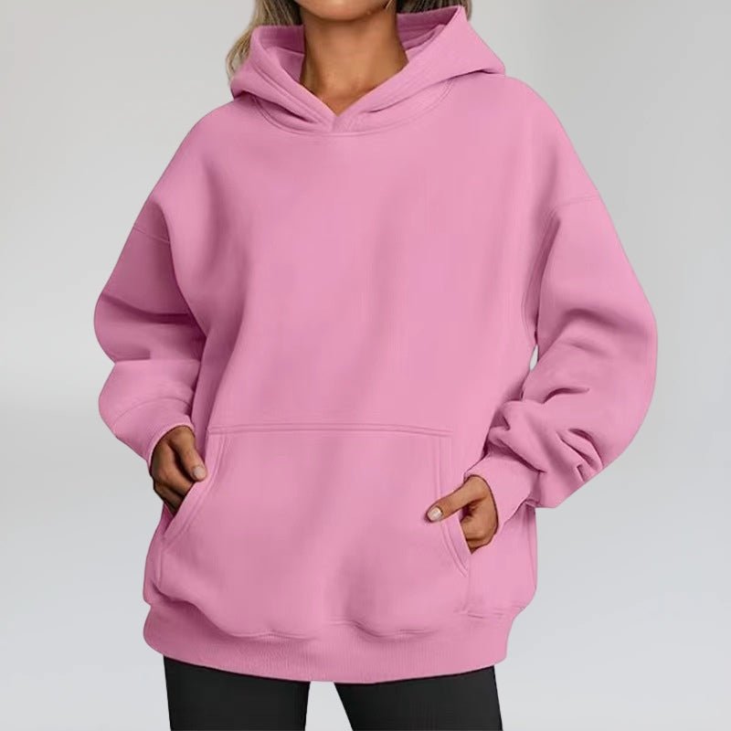 Felpa con cappuccio oversize