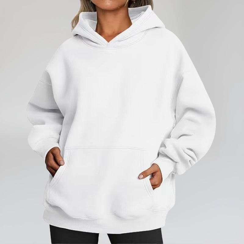 Felpa con cappuccio oversize