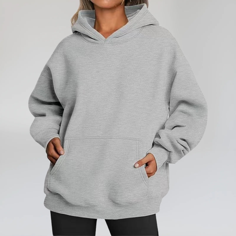 Felpa con cappuccio oversize