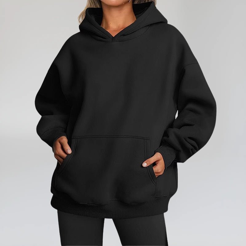 Felpa con cappuccio oversize