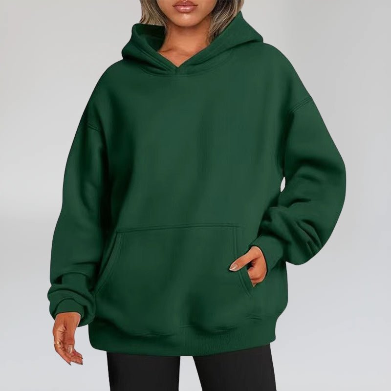 Felpa con cappuccio oversize